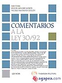 Imagen de portada del libro Comentarios a la Ley 30/92