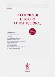 Imagen de portada del libro Lecciones de derecho constitucional