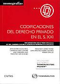 Imagen de portada del libro Codificaciones del derecho privado en el s. XXI