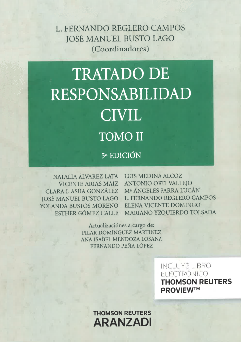 Imagen de portada del libro Tratado de responsabilidad civil