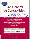 Imagen de portada del libro Plan General de Contabilidad anotado