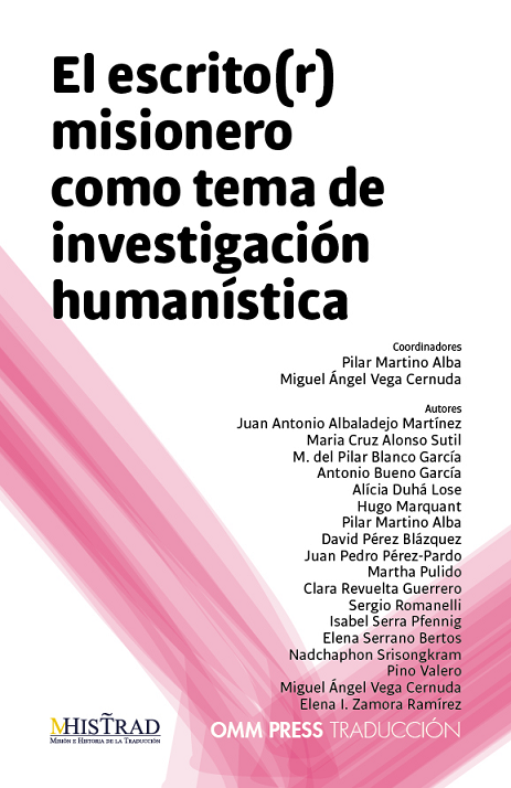 Imagen de portada del libro El escrito(r) misionero como tema de investigación humanística