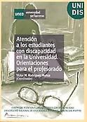 Imagen de portada del libro Atención a los estudiantes con discapacidad en la universidad