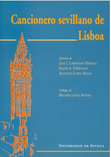 Imagen de portada del libro Cancionero sevillano de Lisboa