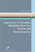 Imagen de portada del libro Legitimacy in European Administrative Law Reform and Reconstruction
