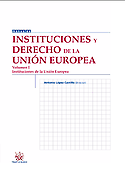 Imagen de portada del libro Instituciones y Derecho de la Unión Europea