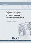 Imagen de portada del libro Evaluación de políticas y reformas educativas en España (1982-1992)