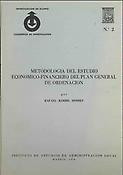 Imagen de portada del libro Metodología del estudio económico - financiero del plan general de ordenación