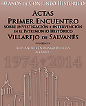 Imagen de portada del libro Primer encuentro sobre investigaciones e intervención en el Patrimonio Histórico de Villarejo de Salvanés