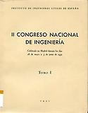 Imagen de portada del libro II Congreso Nacional de Ingeniería