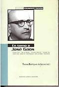 Imagen de portada del libro En torno a José Gaos