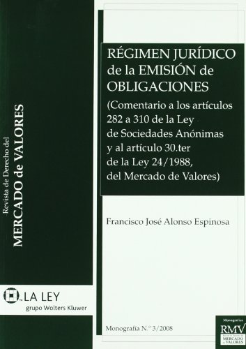 Imagen de portada del libro Régimen jurídico de la emisión de obligaciones