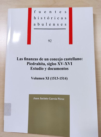 Imagen de portada del libro Las finanzas de un concejo castellano, Piedrahíta, siglos XV-XVI