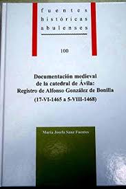 Imagen de portada del libro Documentación medieval de la catedral de Ávila