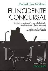 Imagen de portada del libro El incidente concursal