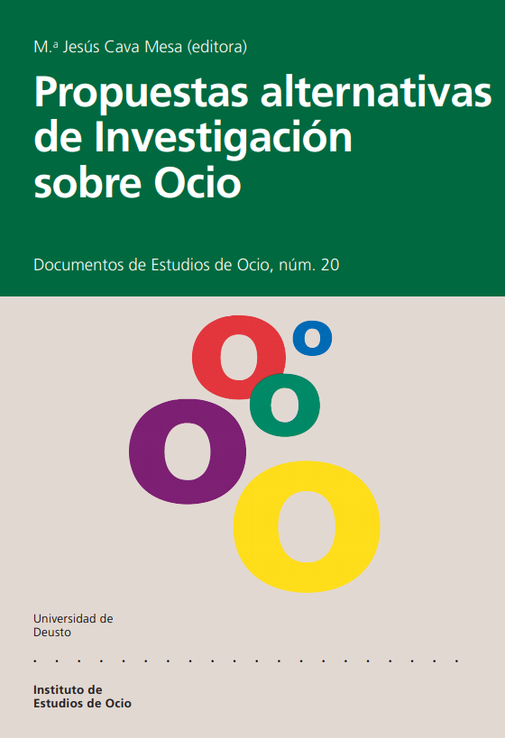 Imagen de portada del libro Propuestas alternativas de investigación sobre ocio