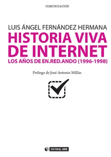 Imagen de portada del libro Historia viva de internet
