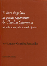 Imagen de portada del libro El "liber singularis de poenis paganorum" de "Claudius Saturninus"