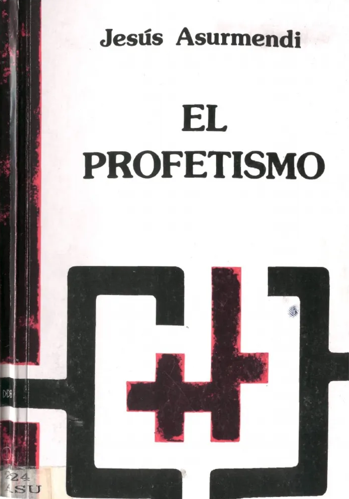 Imagen de portada del libro El Profetismo