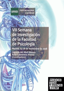 Imagen de portada del libro VII Semana de Investigación de la Facultad de Psicología