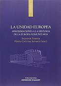 Imagen de portada del libro La unidad europea