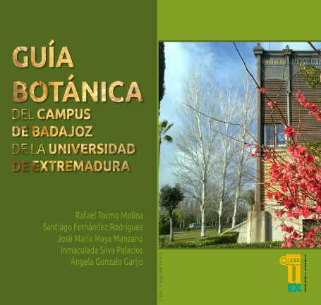 Imagen de portada del libro Guía Botánica del Campus de Badajoz de la Universidad de Extremadura