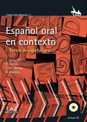 Imagen de portada del libro Español oral en contexto. I. Textos de español oral