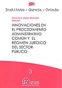 Imagen de portada del libro Innovaciones en el procedimiento administrativo común y el régimen jurídico del sector público