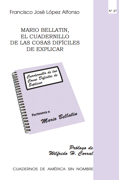 Imagen de portada del libro Mario Bellatin, el cuadernillo de las cosas difíciles de explicar