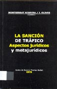 Imagen de portada del libro La sanción de tráfico : aspectos jurídicos y metajurídicos