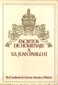 Imagen de portada del libro Escritos de homenaje a S.S. Juan Pablo II