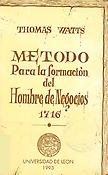 Imagen de portada del libro Ensayo sobre el método más idóneo para la formación del hombre de negocios, 1716