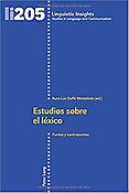 Imagen de portada del libro Estudios sobre el léxico