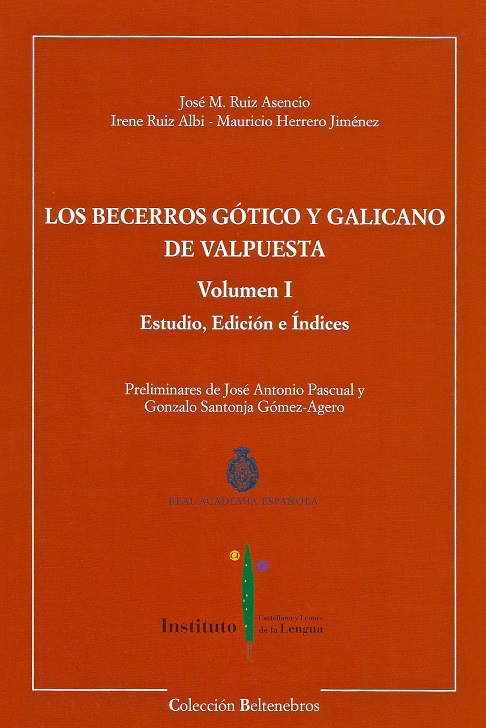 Imagen de portada del libro Los becerros gótico y galicano de Valpuesta