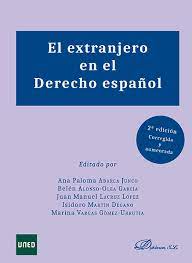 Imagen de portada del libro El extranjero en el Derecho español