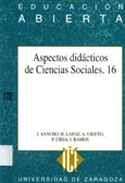Imagen de portada del libro Aspectos didácticos de las ciencias sociales, 16