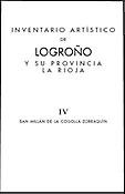 Imagen de portada del libro Inventario artístico de Logroño y su provincia