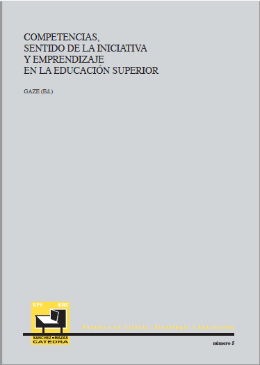 Imagen de portada del libro Competencias, sentido de la iniciativa y emprendizaje en la Educación Superior =