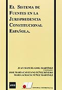 Imagen de portada del libro El sistema de fuentes en la jurisprudencia constitucional española