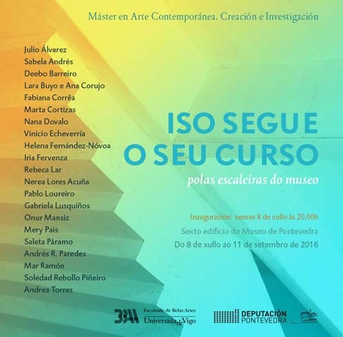 Imagen de portada del libro Iso segue o seu curso 2016