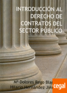 Imagen de portada del libro Introducción al derecho de los contratos del sector público