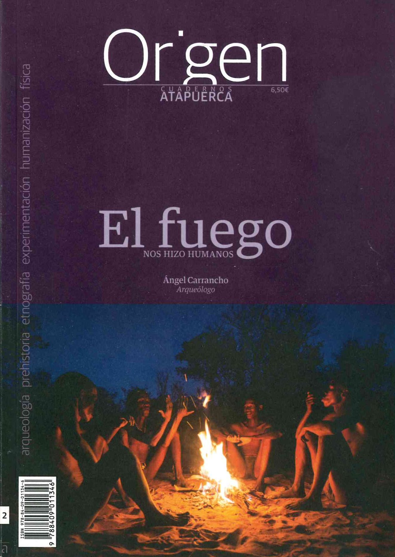 Imagen de portada del libro El fuego nos hizo humanos