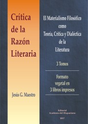 Imagen de portada del libro Crítica de la razón literaria