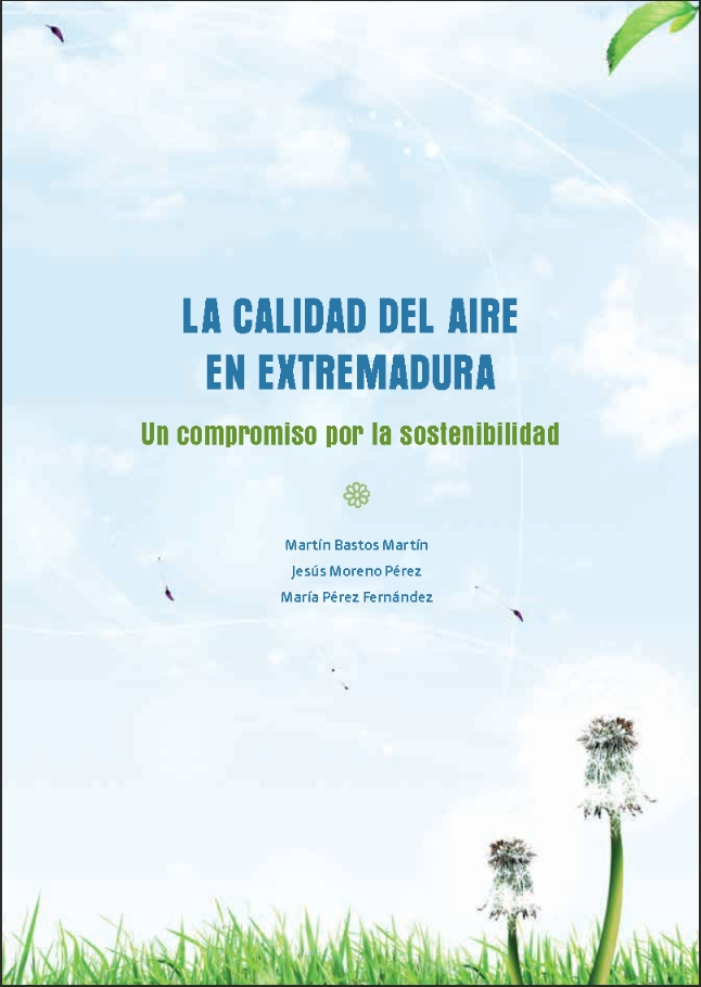 Imagen de portada del libro La calidad del aire en Extremadura