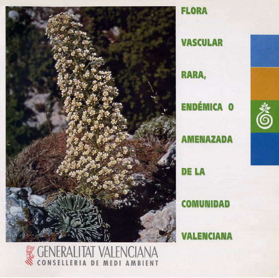 Imagen de portada del libro Libro de la flora vascular rara, endémica o amenazada de la Comunidad Valenciana