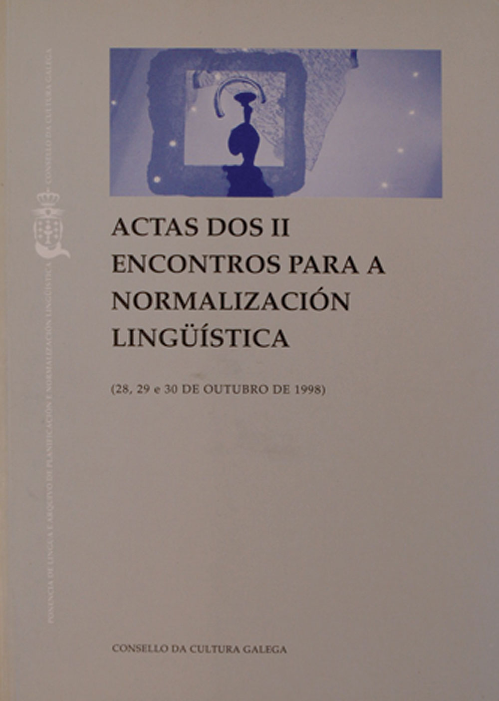 Imagen de portada del libro Actas II Encontros para a Normalización Lingüística