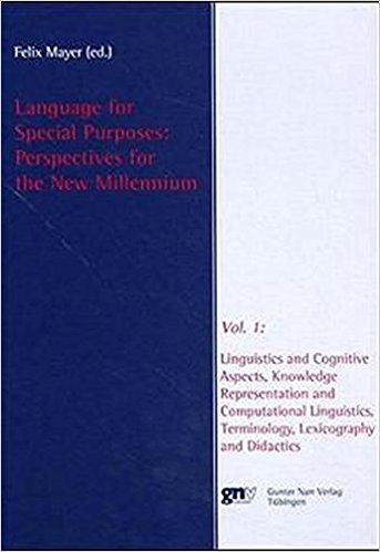 Imagen de portada del libro Language for special purposes