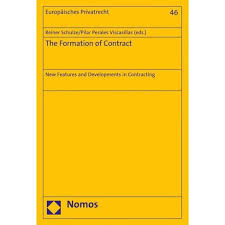 Imagen de portada del libro The Formation of Contract
