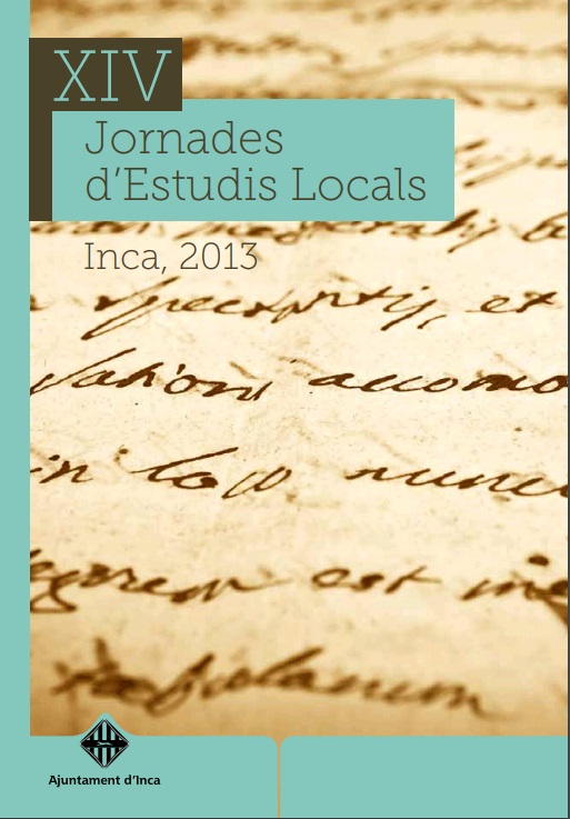 Imagen de portada del libro XIV Jornades d'Estudis Locals