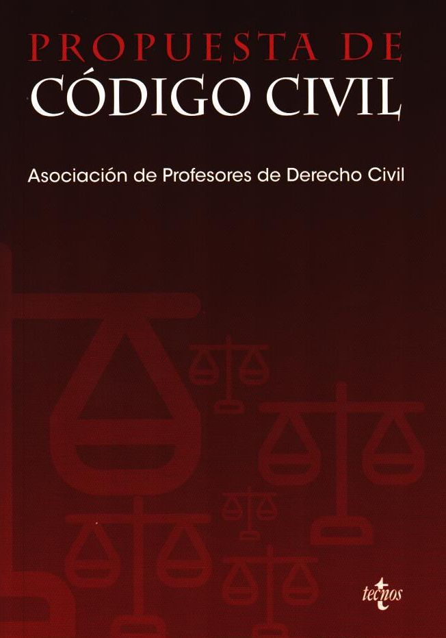 Imagen de portada del libro Propuesta de Código Civil